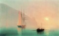 イワン・アイヴァゾフスキー 霧の日のアユの群れ 海の風景